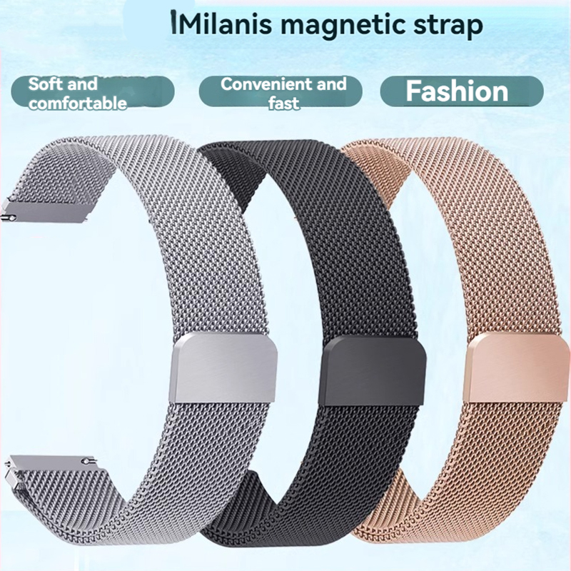 Milanese Loop Magnetic - 밀라노 자석 스틸 스트랩 12mm 14mm