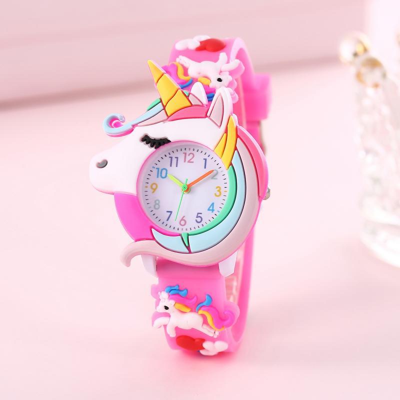 Silicone Watch Band 22Mm - 레인보우 클라우드 인쇄 실리콘 밴드 어린이