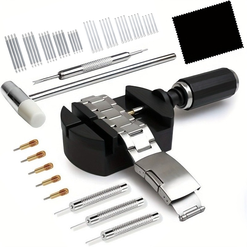 Spring Bar Tool Set - 52개/세트 고급 전문 시계 수리 도구