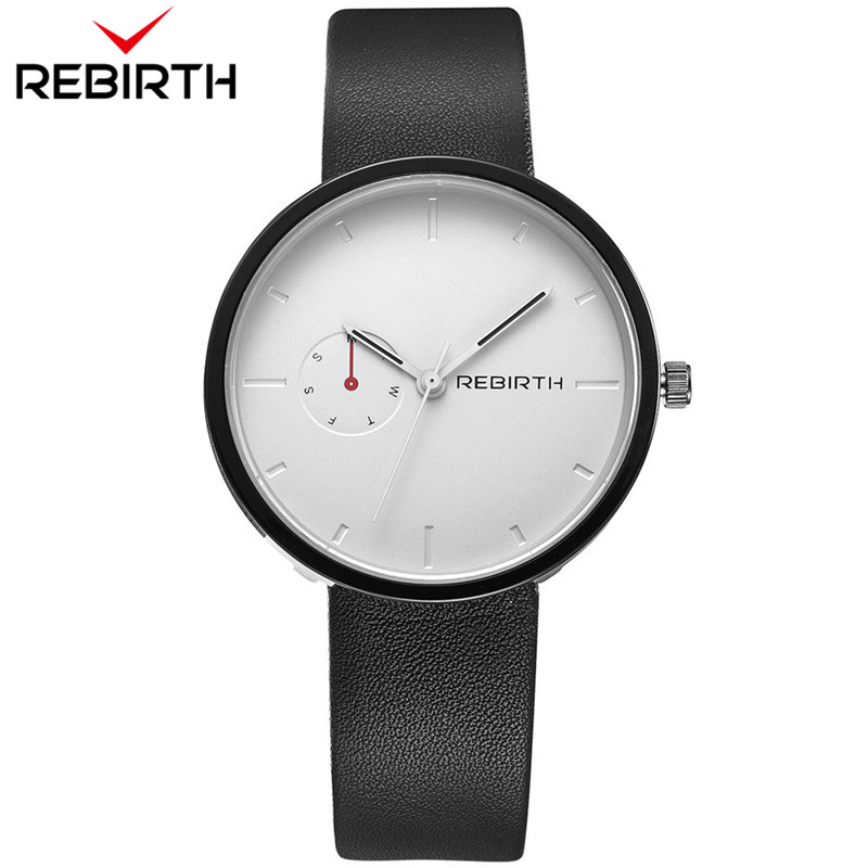 Leather Watch Band Men - 2018 재생 인기 남성 여성 시계,