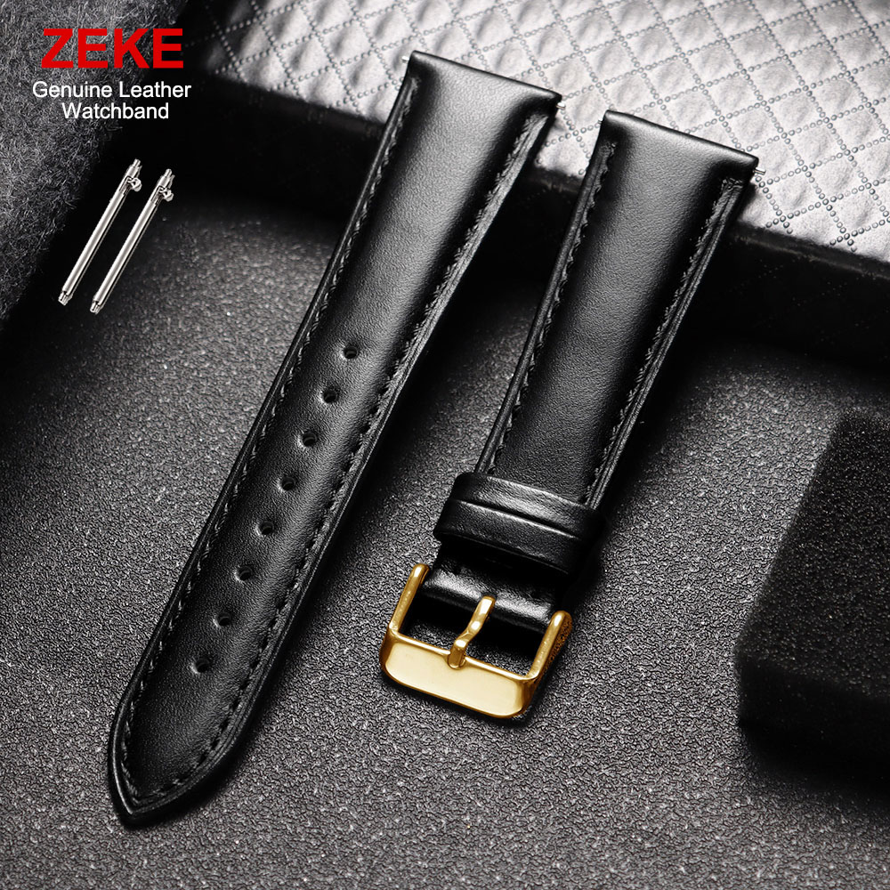Leather Strap Quick Release - 진짜 가죽 손목시계 밴드 12mm 14mm