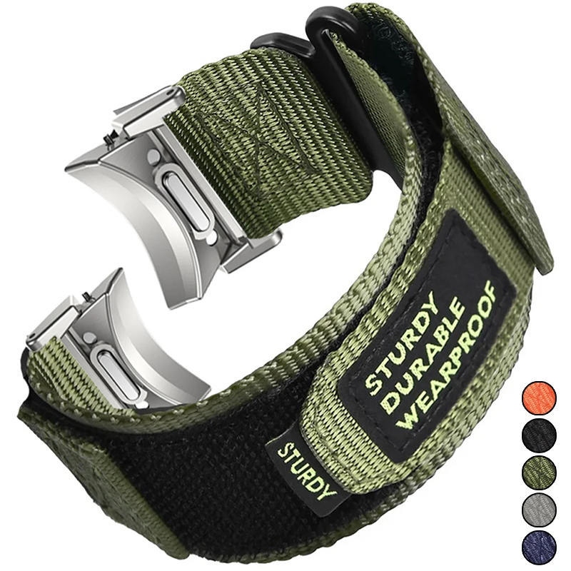 Nato Strap Nylon - 삼성 갤럭시 6/5/4 용 퀵 핏