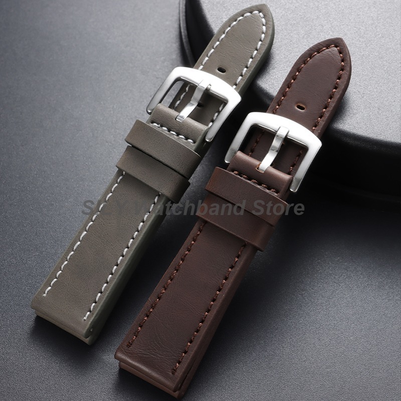 Suede Strap Watch - 정품 가죽 시계 밴드 18mm 20mm