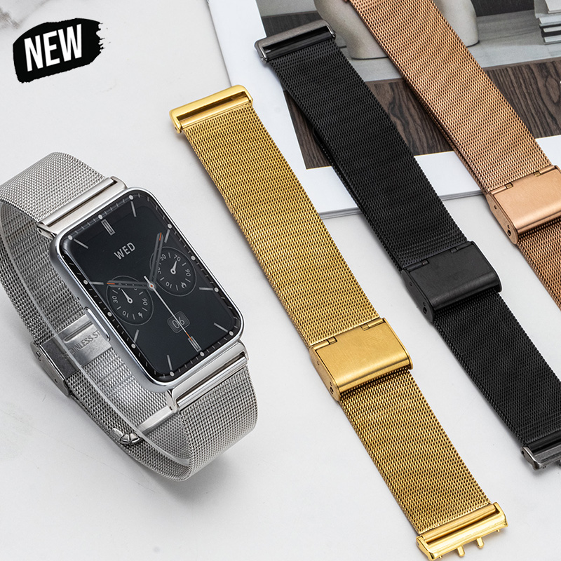 Mesh Strap Metal - 삼성 갤럭시 워치 핏 3용 스테인리스