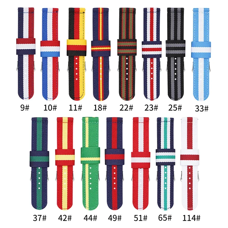 Nato Strap Nylon - 삼성 갤럭시 시계 6 4 5