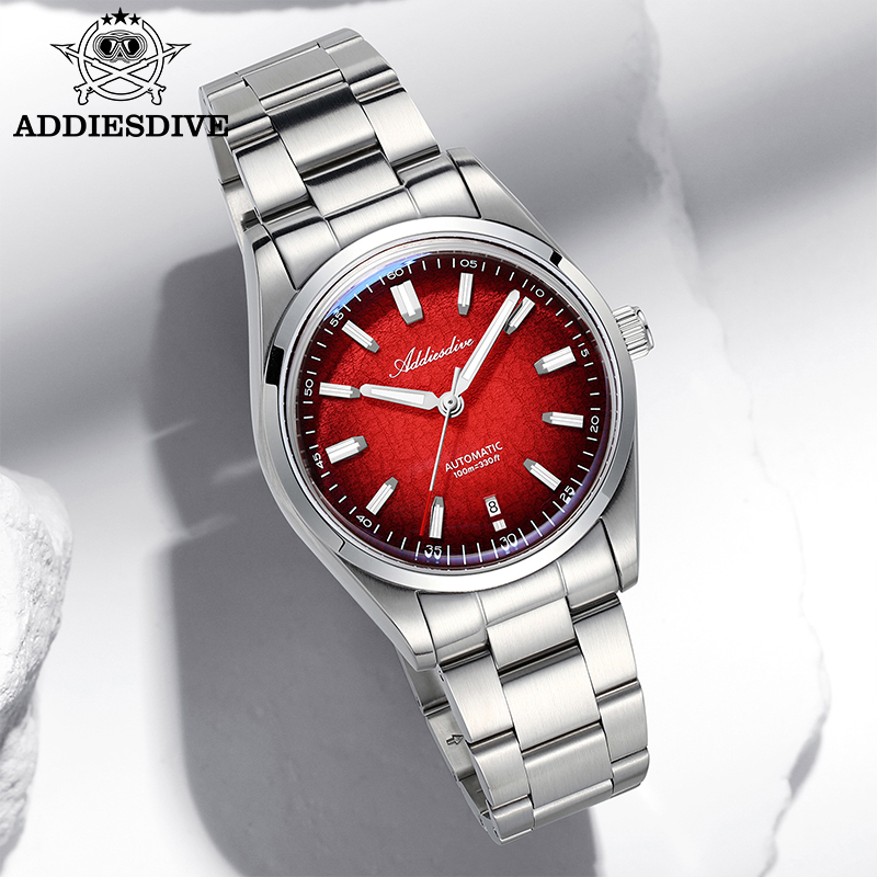 Stainless Bracelet Diver - ADDIESDIVE 시계 선물용 39mm 자동 기계식