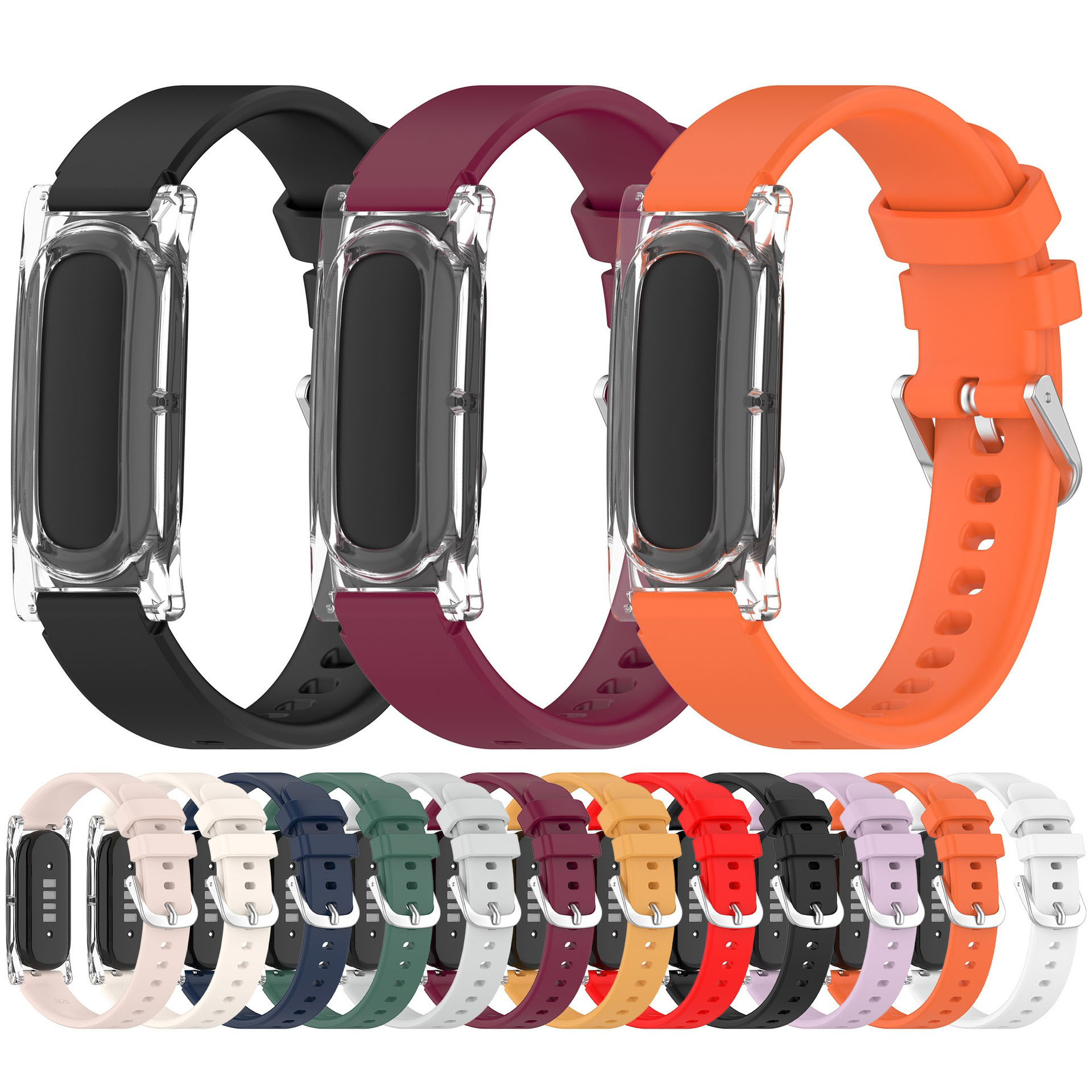 Silicone Band Women - Google Fitbit Air 교체용 스포츠 스트랩과