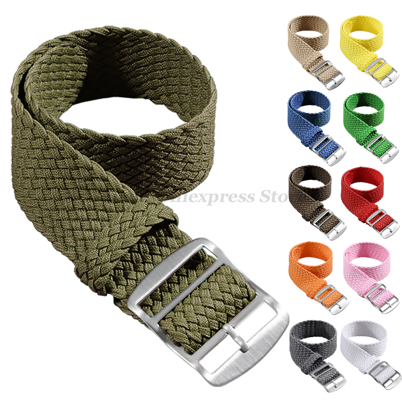 Nato Strap Nylon - Perlon 시계 밴드에 대 한 짠