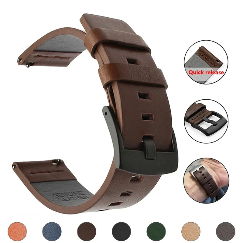 Leather Strap Quick Release - 20mm 22mm 시계 밴드 퀵 릴리스