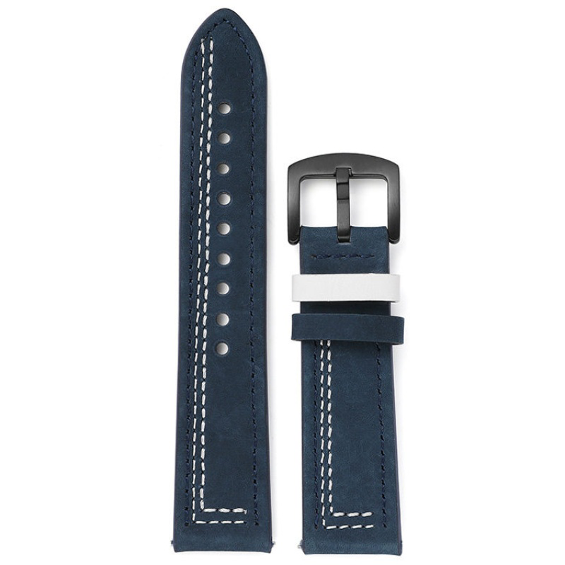 Leather Strap Quick Release - 18mm 20mm 22mm 24mm 화웨이 삼성