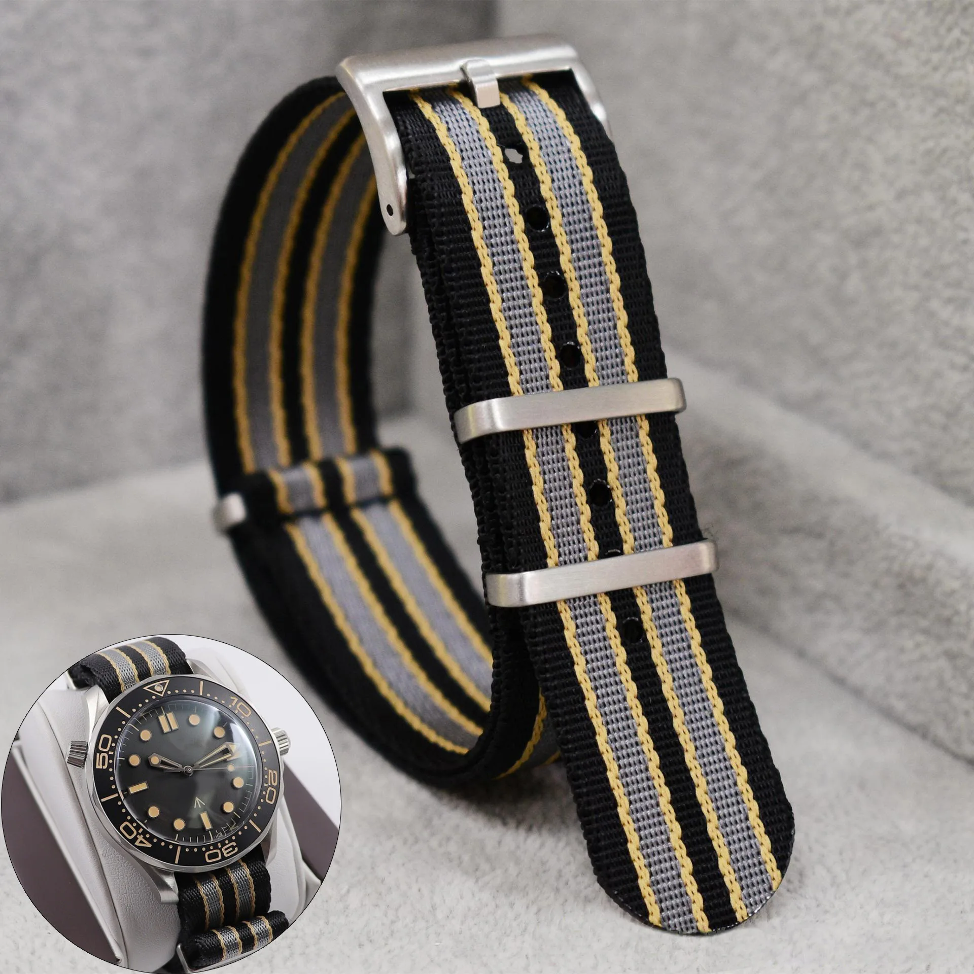 Nato Strap Nylon - 롤렉스 프리미엄 소프트 유니버설 스포츠 시계