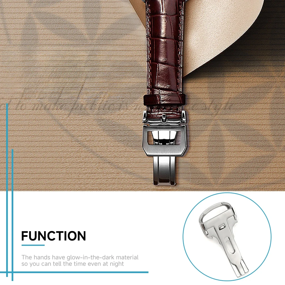 핫 워치 버클 스테인레스 스틸 시계 버터플라이 폴딩 버 - Butterfly Clasp Deployant 리뷰 및 가격
