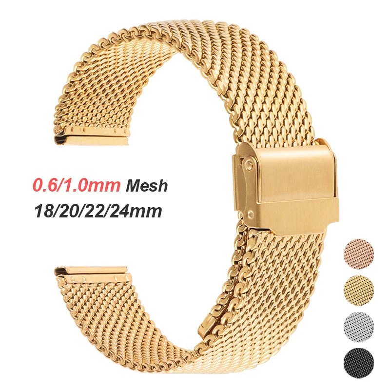 DW 워치용 밀라노 메쉬 스트랩, 세이코용 스테인리스  - Mesh Strap Metal 리뷰 및 가격