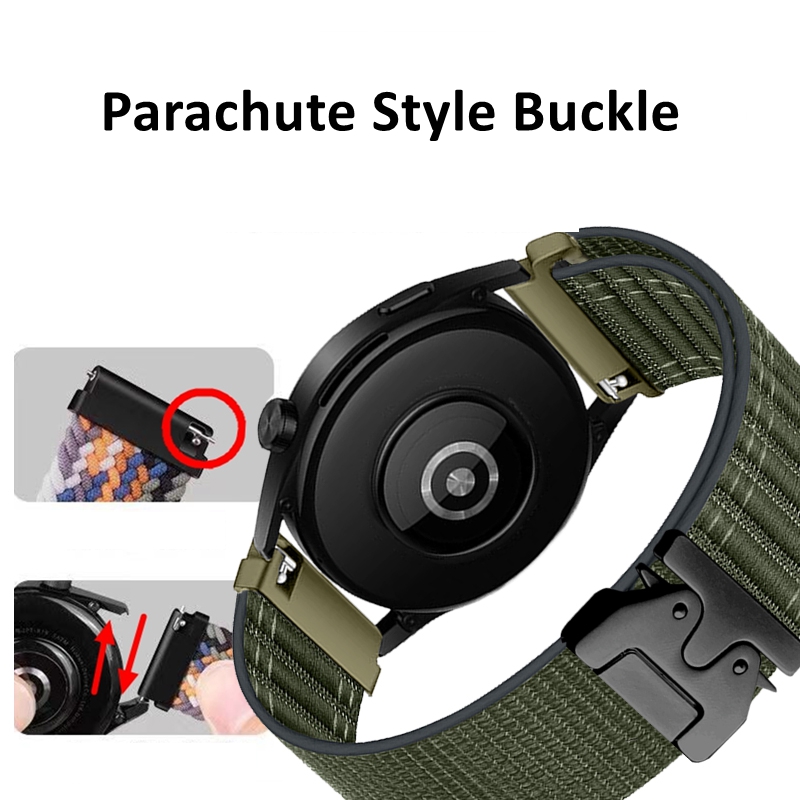 Garmin Venu/Vivomove 3s 시계 밴드용 - Parachute Strap Elastic 리뷰 및 가격