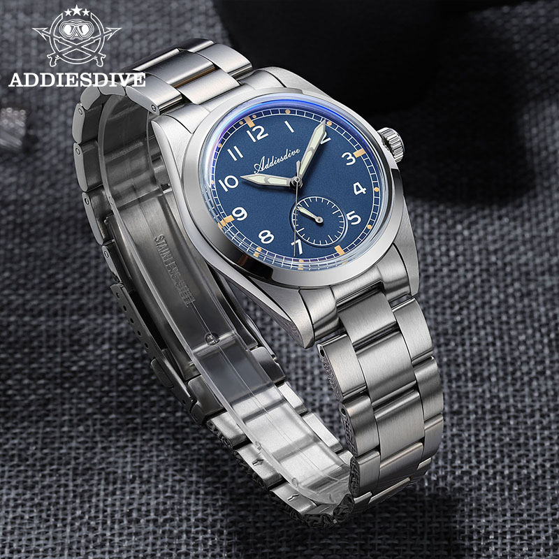 ADDIESDIVE 36mm 남성용 쿼츠 시계 100m - Stainless Bracelet Diver 리뷰 및 가격
