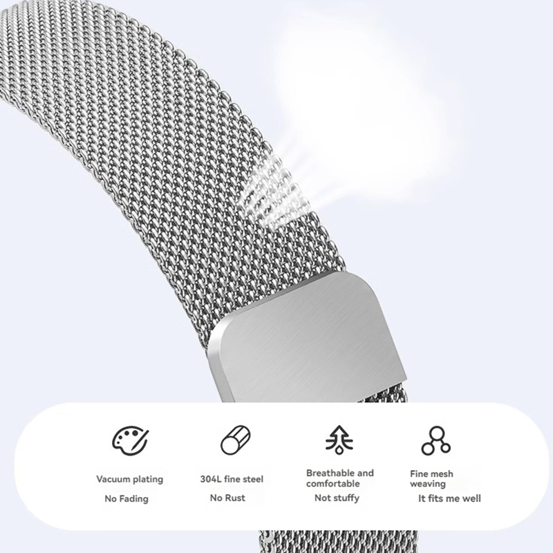 밀라노 자석 스틸 스트랩 12mm 14mm 16mm 1 - Milanese Loop Magnetic 리뷰 및 가격