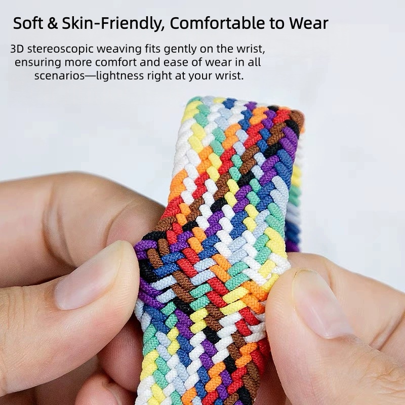 우프 5.0 손목밴드용 탄성 직조 우산형 나일론 시계줄 - Parachute Strap Elastic 리뷰 및 가격