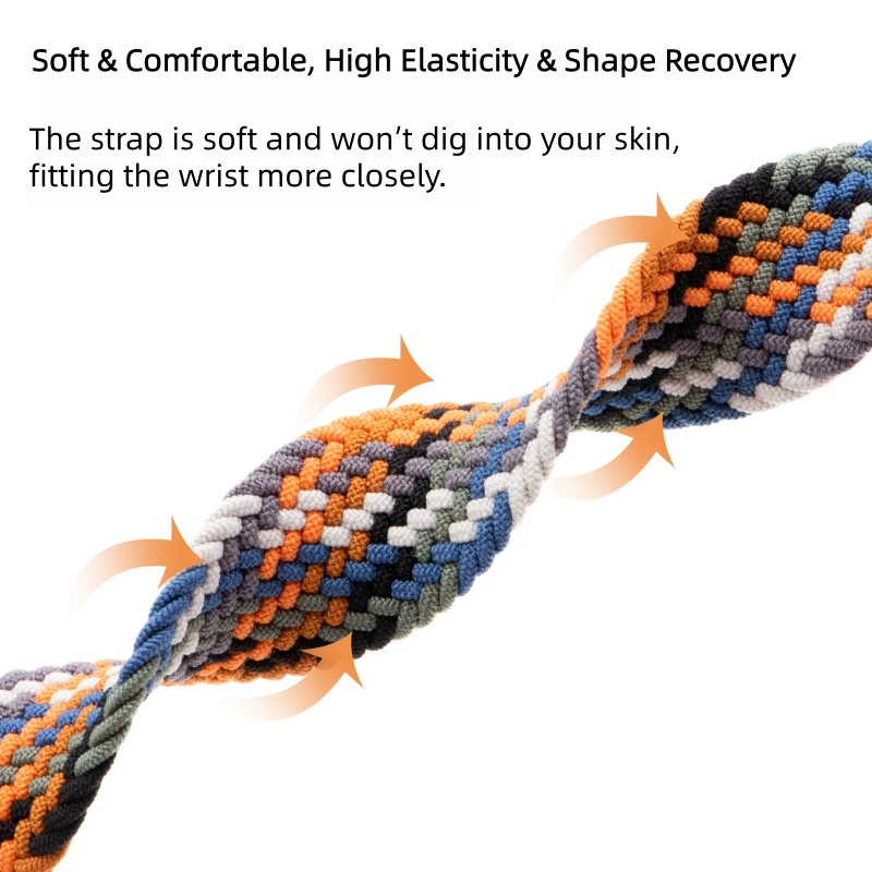 우프 5.0 손목밴드용 탄성 직조 우산형 나일론 시계줄 - Parachute Strap Elastic 리뷰 및 가격