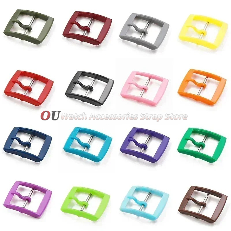 1pcs 플라스틱 시계 걸쇠 16 19 20mm 스와치 - Silicone Band Women 리뷰 및 가격