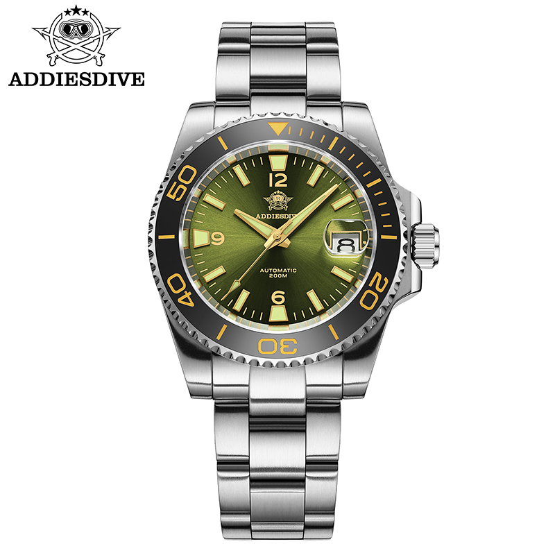 ADDIESDIVE 새로운 다이빙 선물 시계 남자 82 - Stainless Bracelet Diver 리뷰 및 가격