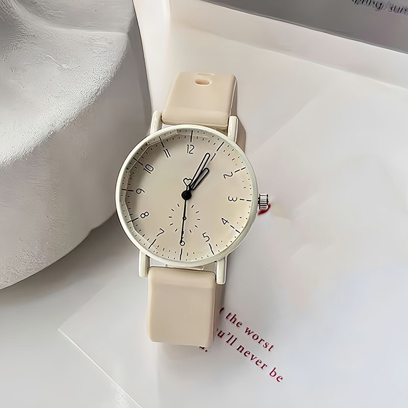 패션 아랍어 다이얼 여성 쿼츠 시계 캔디 컬러 실리콘  - Silicone Band Women 리뷰 및 가격
