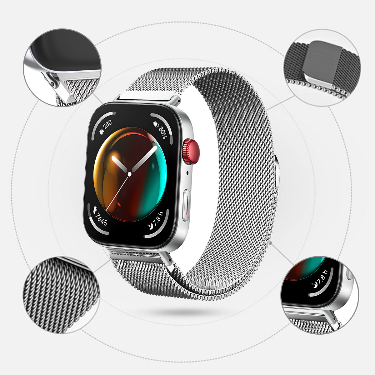 화웨이 워치 핏5 5프로용 밀라니즈 마그네틱 루프 스트 - Milanese Loop Magnetic 리뷰 및 가격