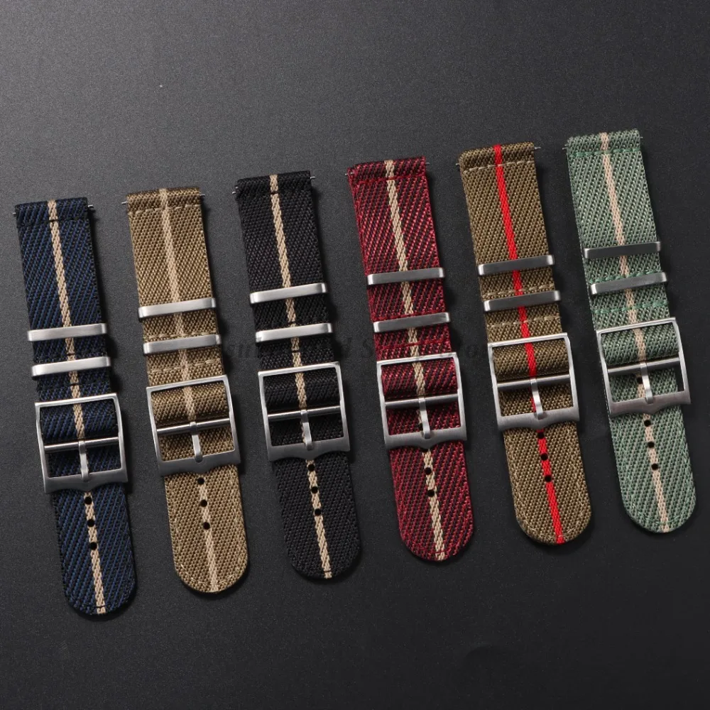 오메가, 튜더 시계용 20mm 22mm 퀵 릴리즈 나일 - Nato Strap Nylon 리뷰 및 가격