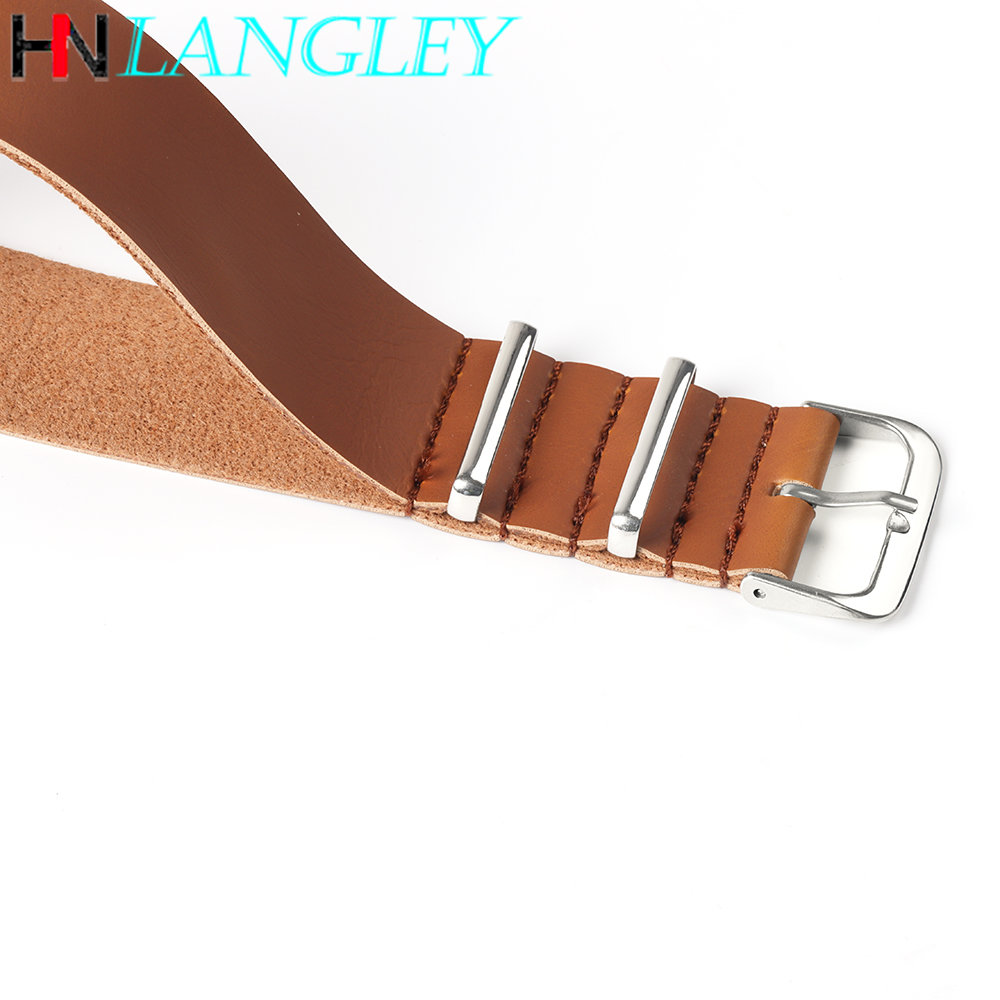 남녀공용 초박형 가죽 시계 밴드 스트랩, 싱글 레이어  - Nato Strap Nylon 리뷰 및 가격