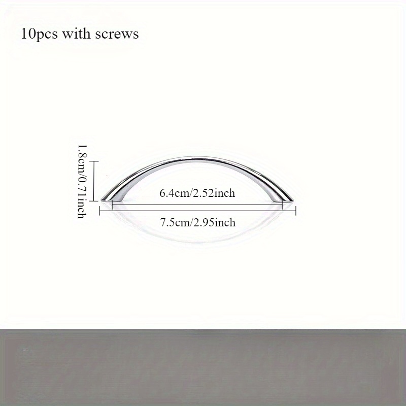 10개입 아연 합금 곡선 손잡이 가구 하드웨어 다기능  - Curved Spring Bar 리뷰 및 가격