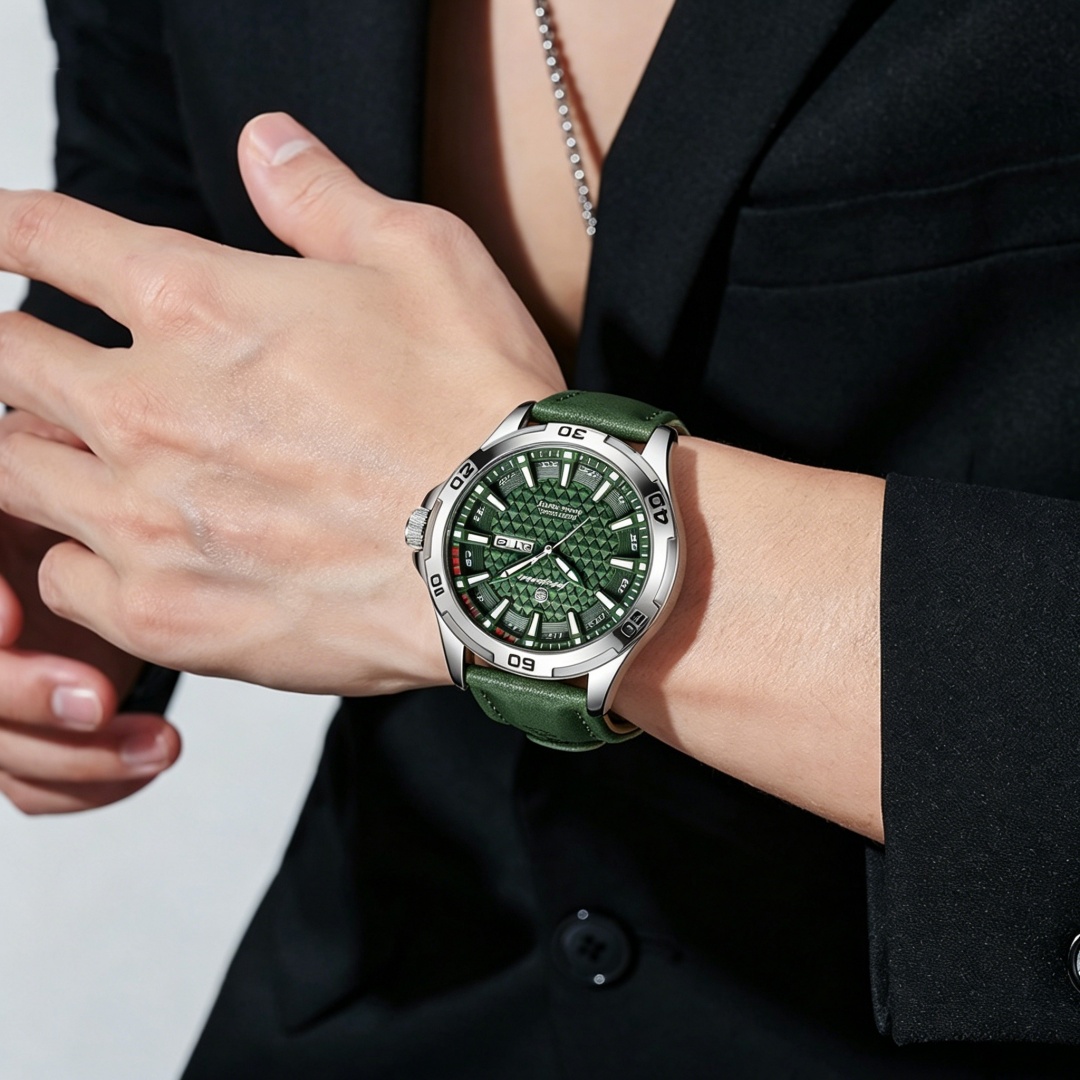 PAAZOMU 럭셔리 브랜드 남성 시계 패션 쿼츠 남성 - Leather Watch Band Men 리뷰 및 가격