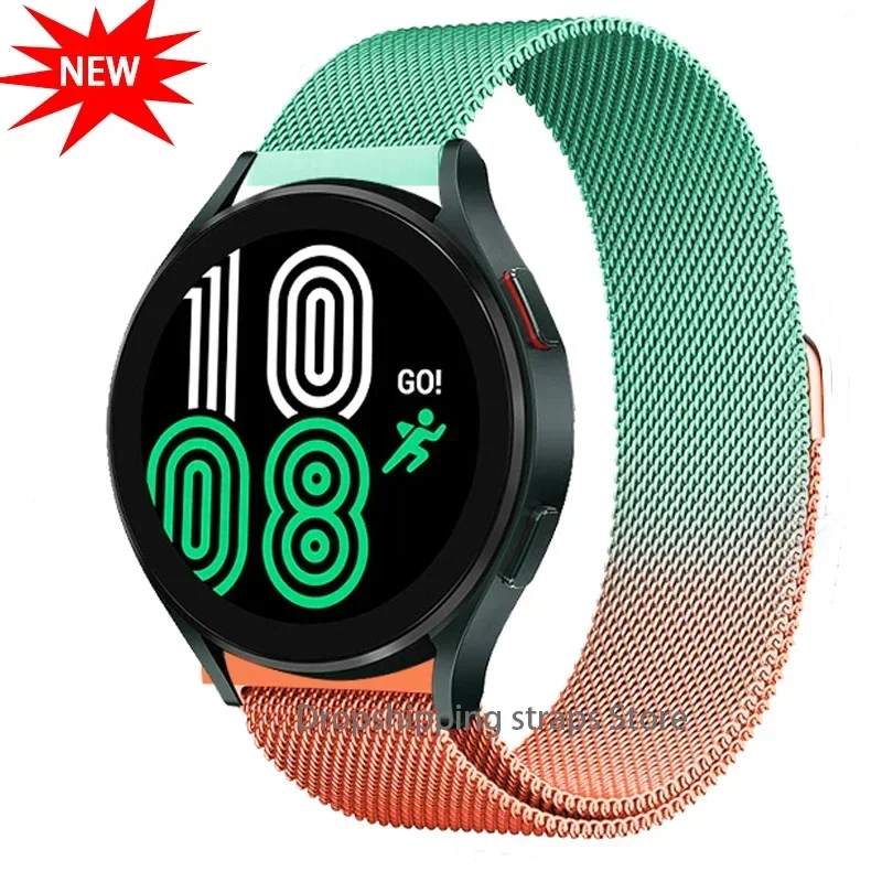 삼성에 적합한 갤럭시 워치 4 5 프로 4 클래식 액티 - Milanese Loop Magnetic 리뷰 및 가격