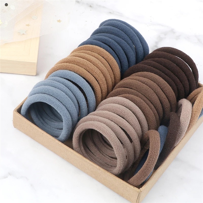 50 개/대 여자 기본 헤어 밴드 4cm 간단한 단색  - Silicone Band Women 리뷰 및 가격