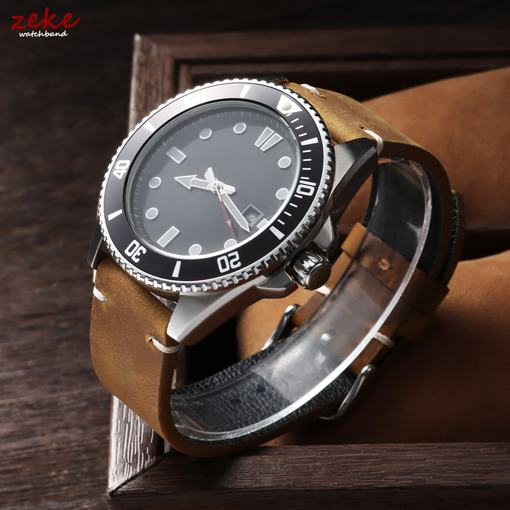 빈티지 소프트 오일 왁스 시계줄 18mm 19mm 20 - Suede Strap Watch 리뷰 및 가격