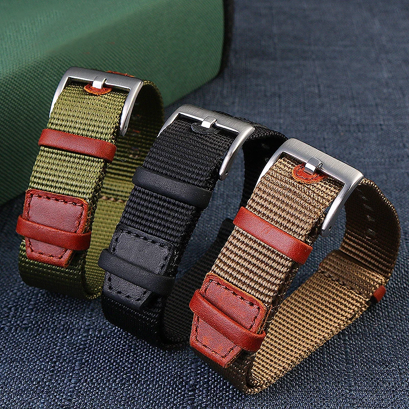 해밀턴 시계 스트랩에 대한 고품질 나일론 20mm 22 - Nato Strap Nylon 리뷰 및 가격