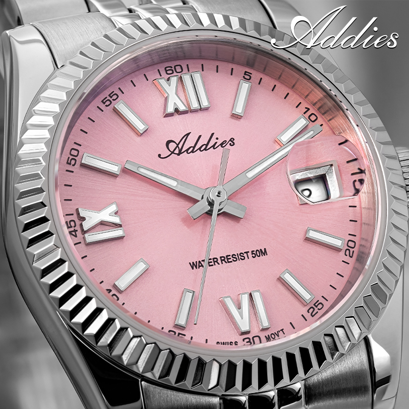 Addies 여성용 고품질 럭셔리 시계 사파이어 유리  - Stainless Bracelet Diver 리뷰 및 가격