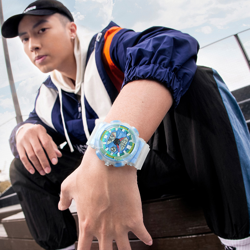 TIMEARTX 남성용 시계 고급스러운 다기능 대형 다 - Rubber Strap Diver 리뷰 및 가격