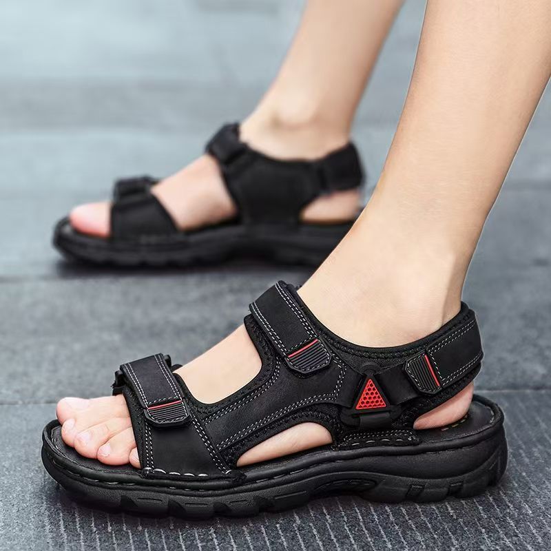 남성용 2026 여름 신상 천연 가죽 빅사이즈 스포츠  - Sport Loop Velcro 리뷰 및 가격