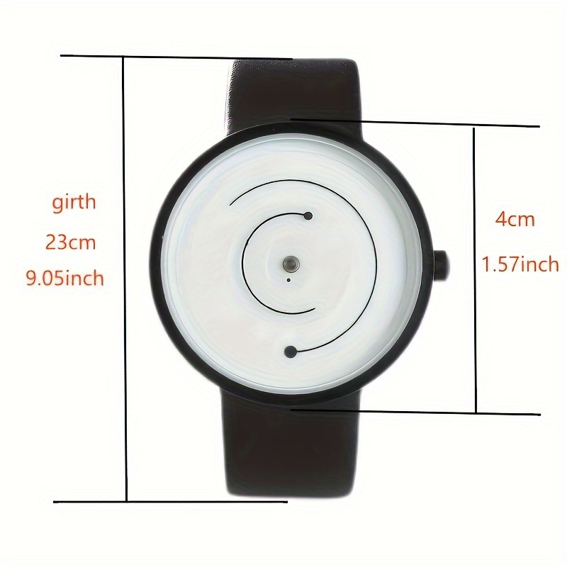 패션 크리에이티브 시계 남성 스포츠 시계 캐주얼 가죽  - Leather Watch Band Men 리뷰 및 가격