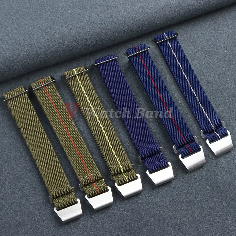 탄성 시계 스트랩 60s 프랑스 군대 낙하산 팔찌 20 - Parachute Strap Elastic 리뷰 및 가격