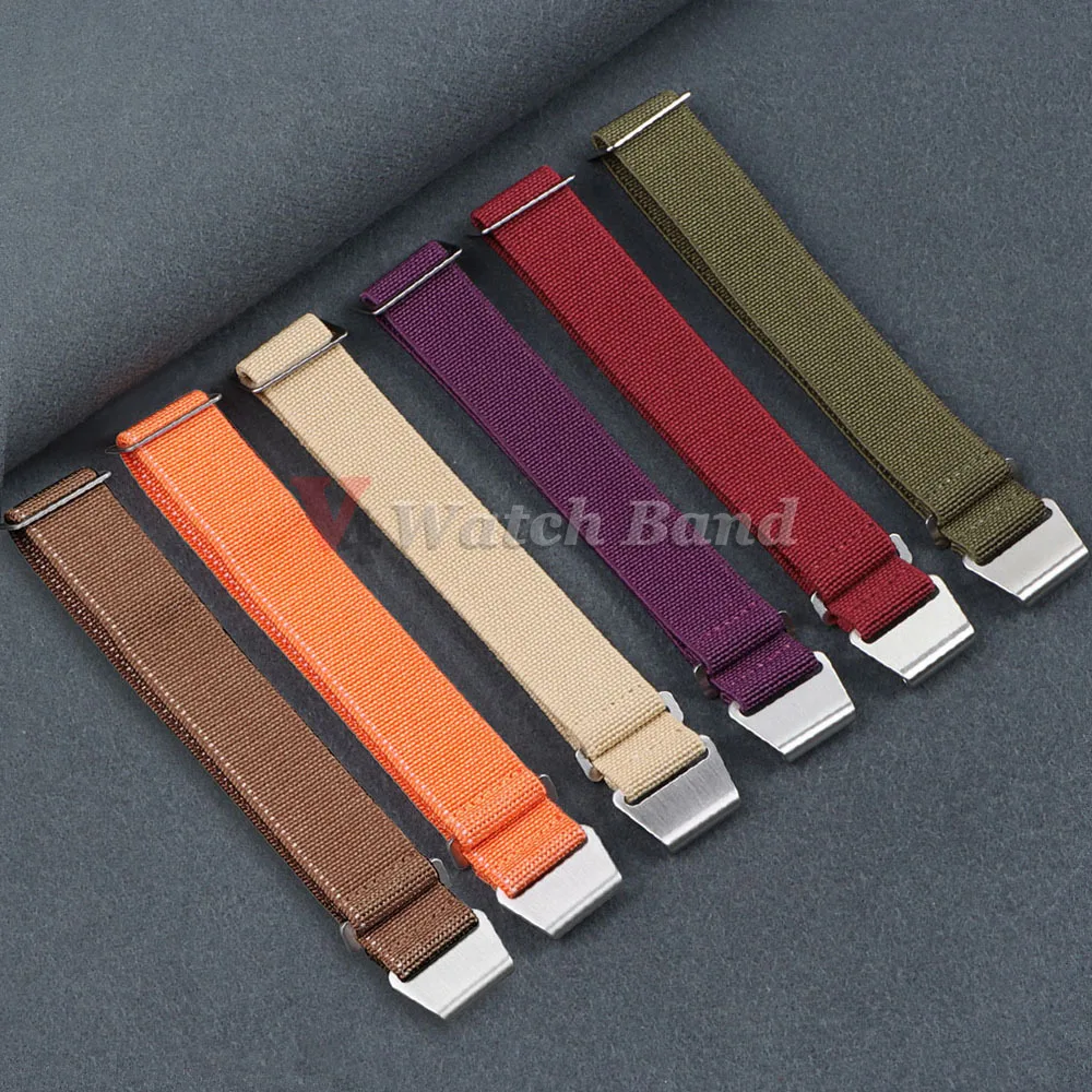 탄성 시계 스트랩 60s 프랑스 군대 낙하산 팔찌 20 - Parachute Strap Elastic 리뷰 및 가격