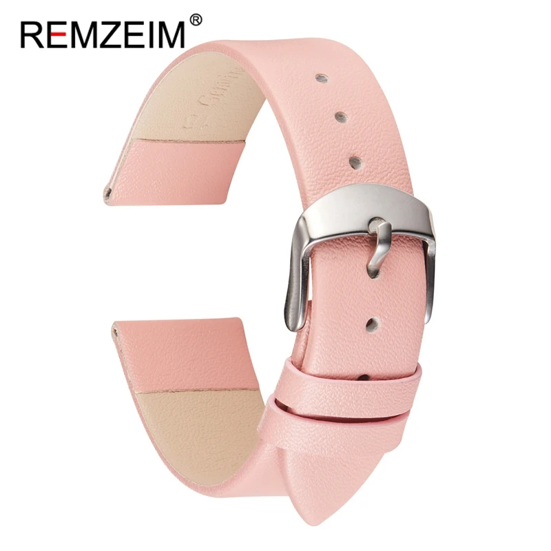 REMZEIM 소프트 초박형 송아지 가죽 시계 스트랩  - Suede Strap Watch 리뷰 및 가격
