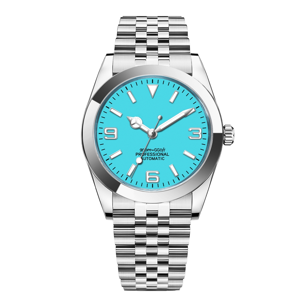 맞춤형 로고 고급 NH35 시계 여성 남성용 시계 36 - Stainless Bracelet Diver 리뷰 및 가격