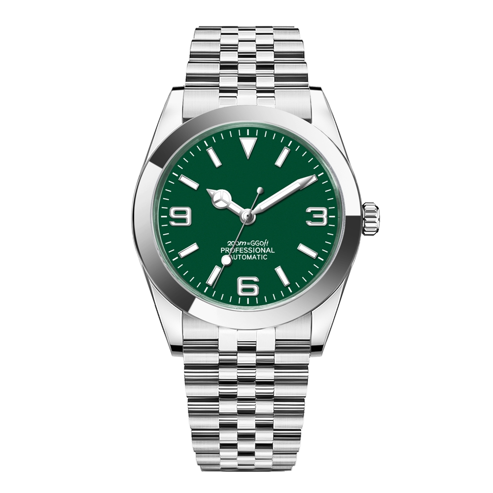 맞춤형 로고 고급 NH35 시계 여성 남성용 시계 36 - Stainless Bracelet Diver 리뷰 및 가격