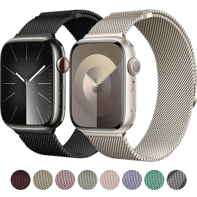 Apple 시계 밴드 용 마그네틱 루프 스트랩 44mm - Milanese Loop Magnetic 리뷰 및 가격