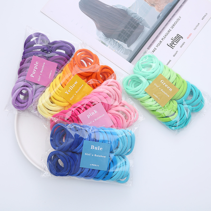 50 개/대 여자 여자 기본 헤어 밴드 4cm 간단한  - Silicone Band Women 리뷰 및 가격