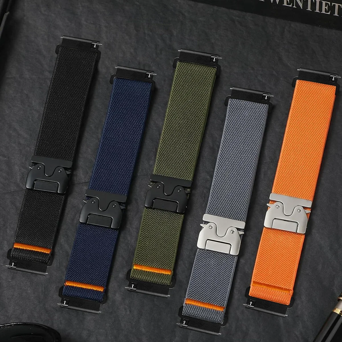 레드미 워치 5 액티브용 나일론 스트랩+TPU 케이스, - Parachute Strap Elastic 리뷰 및 가격