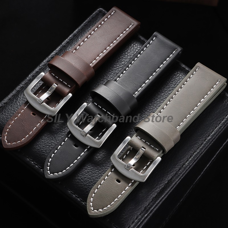 정품 가죽 시계 밴드 18mm 20mm 22mm 24m - Suede Strap Watch 리뷰 및 가격