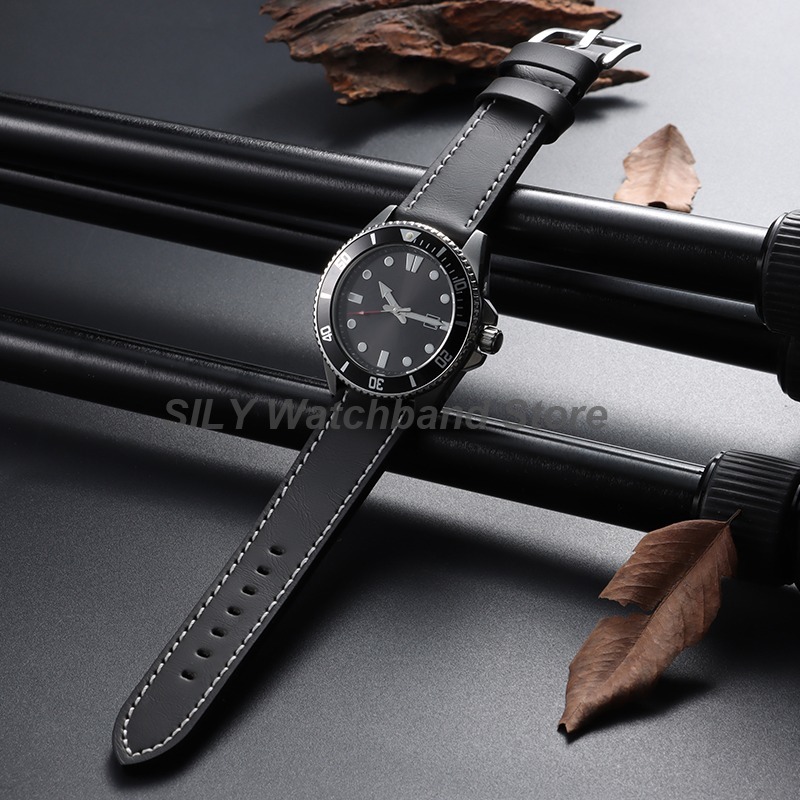 정품 가죽 시계 밴드 18mm 20mm 22mm 24m - Suede Strap Watch 리뷰 및 가격
