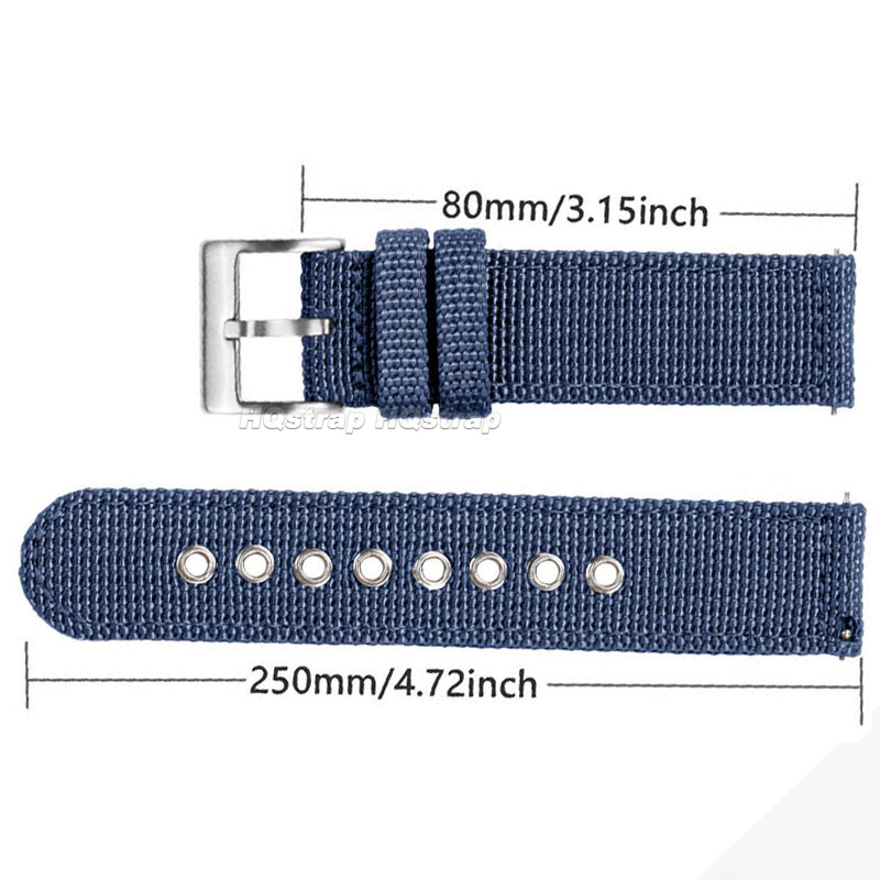 나일론 스트랩 18mm 20mm 22mm 밴드 캔버스  - Nato Strap Nylon 리뷰 및 가격