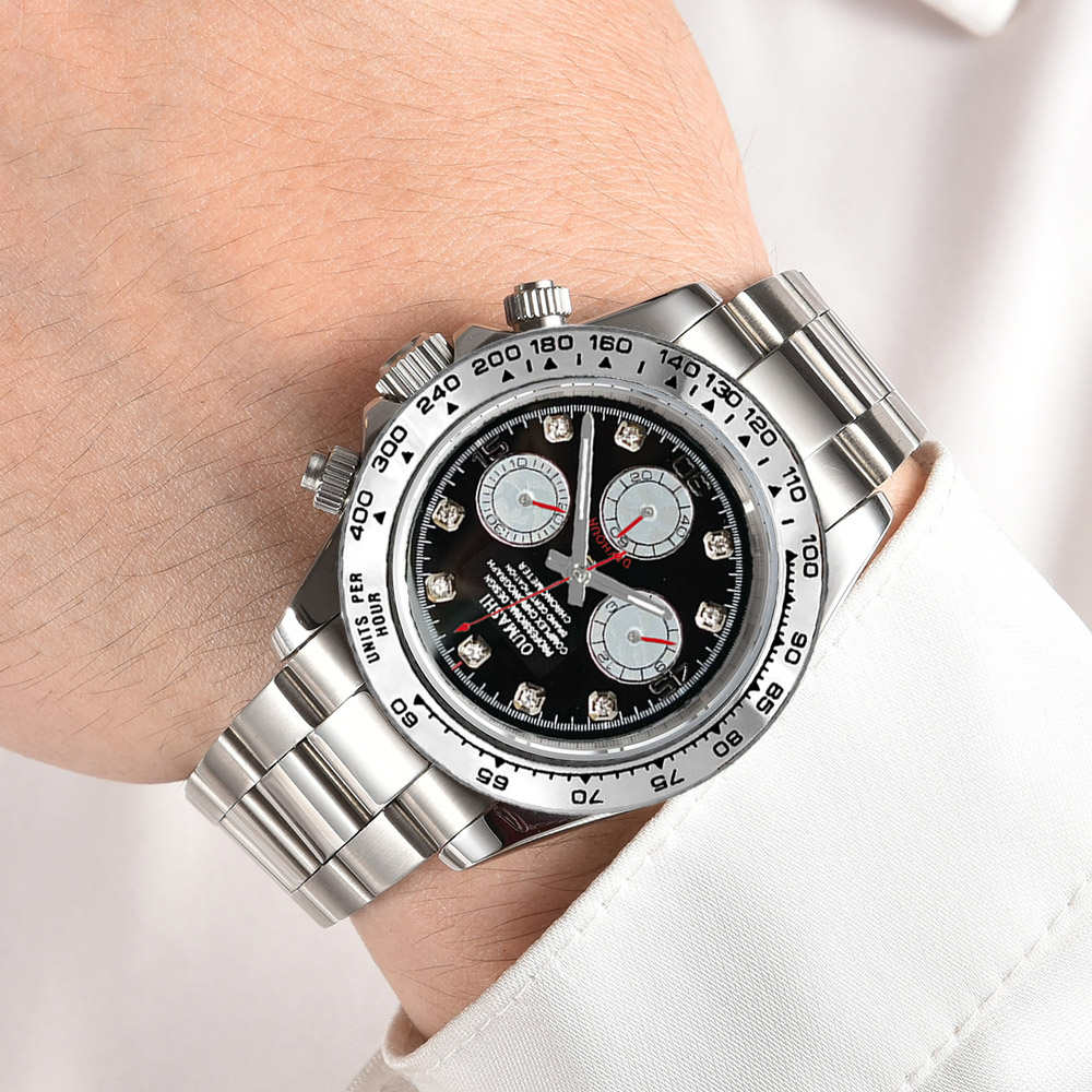 럭셔리 VK63 시계 39.3mm 쿼츠 크로노그래프 비 - Stainless Bracelet Diver 리뷰 및 가격